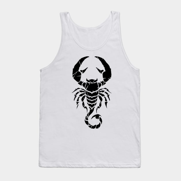 Scorpion - Sting - Pro Wrestling Tank Top by Bod Mob Tees